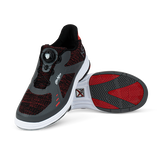 Jet FT Black/Red/Grey Right Handed Men's Bowling Shoes