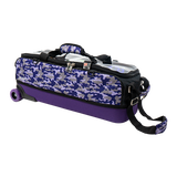 Dye Sub Slim Triple Tote Purple Camo