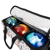 Dye Sub Slim Triple Tote Splash