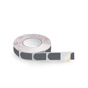 3/4" Silver Thumb Tape - 500 Piece Roll