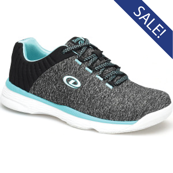 Elin Grey/Teal Women's Bowling Shoes