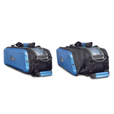 Carbon Shield Three Ball Tote Blue