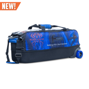 Dye-Sub Three Ball Tote Black Widow Blue 2025