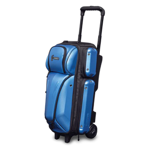 Carbon Shield Three Ball Roller Blue