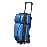 Carbon Shield Three Ball Roller Blue