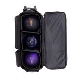 Carbon Shield Three Ball Roller Blue