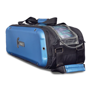 Carbon Shield Three Ball Tote Blue