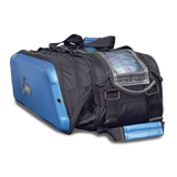 Carbon Shield Three Ball Tote Blue