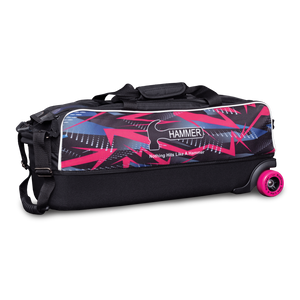 Dye-Sub Three Ball Tote Pink Arrows