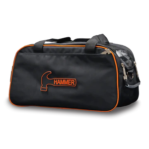 Premium Two Ball Tote Black/Orange