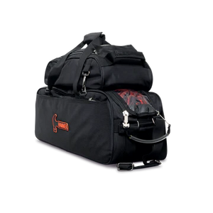 Premium Slim Three Ball Tote With Pouch Black