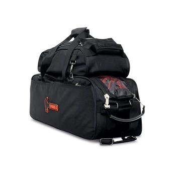 Premium Slim Three Ball Tote With Pouch Black
