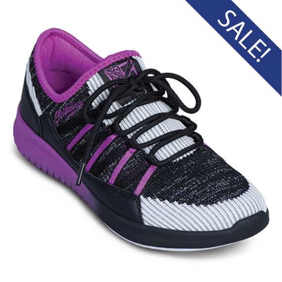 Jazz Black/Purple Women's Bowling Shoes
