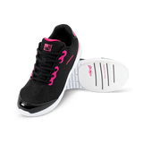 Glitz Black/Magenta Women's Bowling Shoes