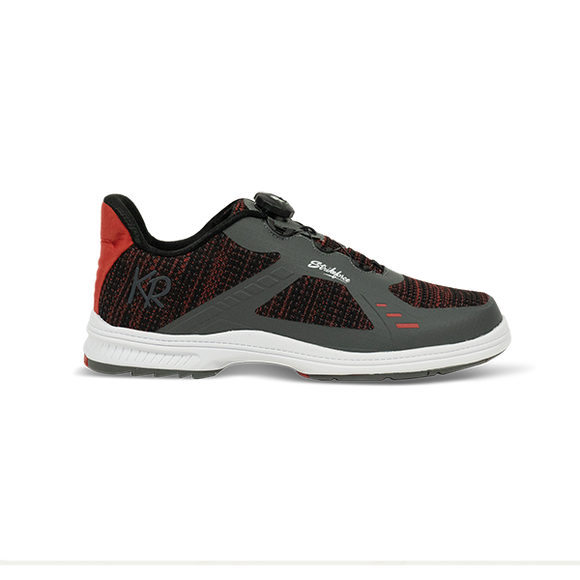 Jet FT Black/Red/Grey Right Handed Men's Bowling Shoes