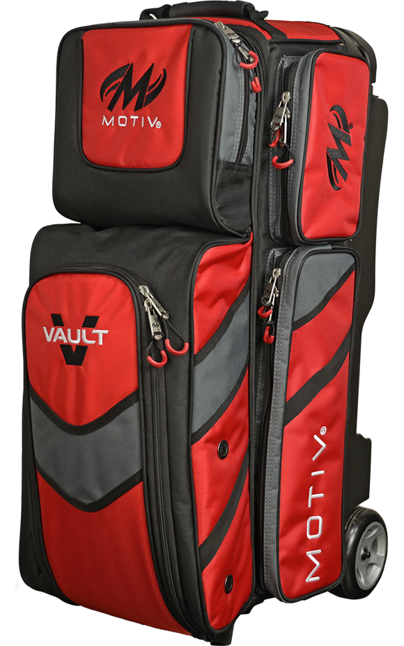 Vault Three Ball Roller Fire Red