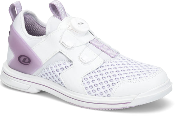 Pro BOA White/Lavendar Women's Right Handed Bowling Shoes