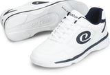 Ricky V White/Navy Men's Bowling Shoes