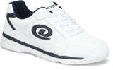 Ricky V White/Navy Men's Bowling Shoes