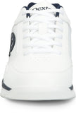 Ricky V White/Navy Men's Bowling Shoes