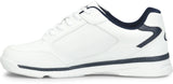 Ricky V White/Navy Men's Bowling Shoes