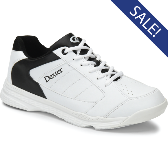 Ricky IV White/Black Men's Bowling Shoes