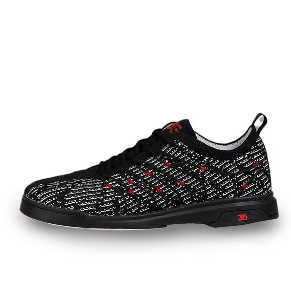 Ascent II Black/White Right Handed Men's Bowling Shoes