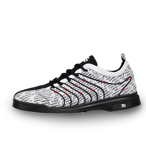 Ascent II White/Black Right Handed Men's Bowling Shoes
