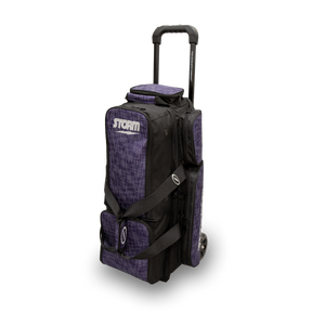 Three Ball Rolling Thunder Abstract Purple/Black