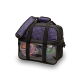 Two Ball Tote Deluxe Abstract Purple/Black