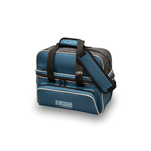 Two Ball Tote Deluxe Steel Blue/Black