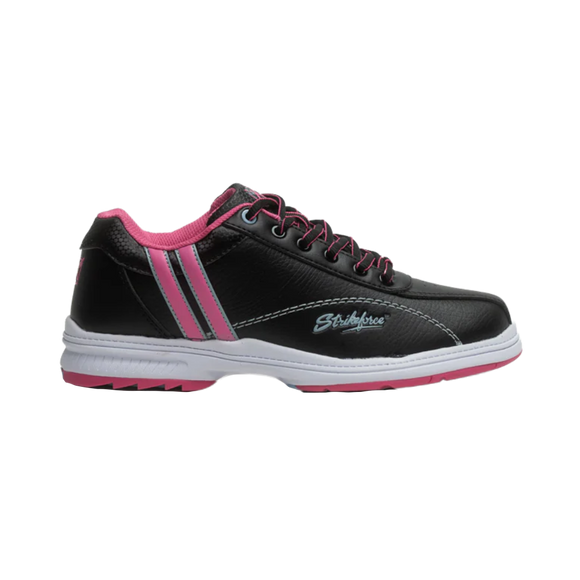 Starr Black/Pink Right Handed Women's Bowling Shoes