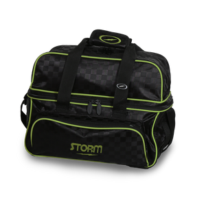 Two Ball Tote Deluxe Black/Lime