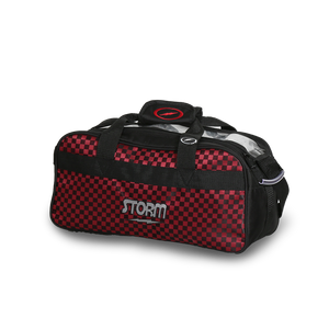 Two Ball Tote Black/Red