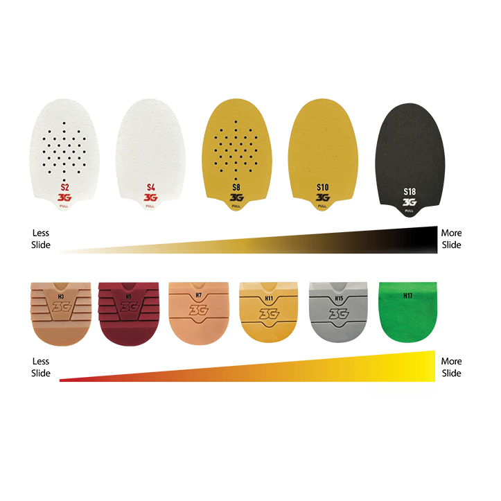 Brunswick Bowling Shoe Replacement Slide Sole - Size #10, Gray