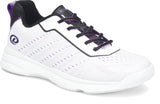 Trixie White/Black/Purple Women's Bowling Shoes