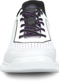 Trixie White/Black/Purple Women's Bowling Shoes