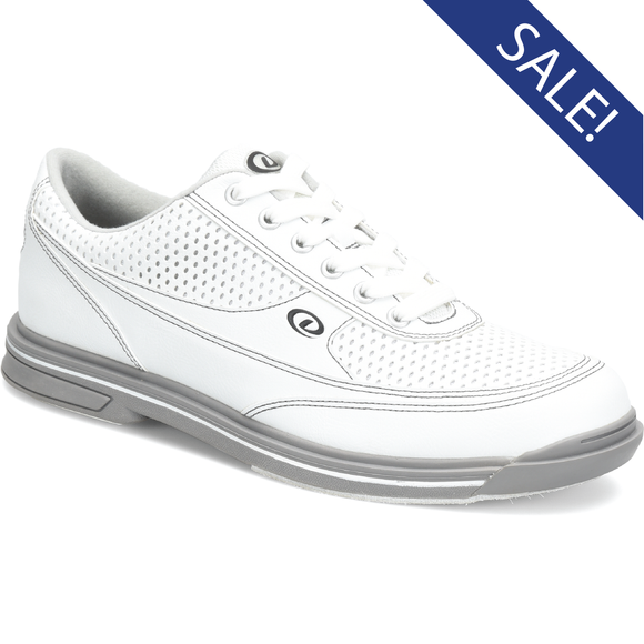 Turbo Pro White/Grey Men's Bowling Shoes