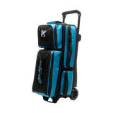 Konvoy Three Ball Roller Black/Caribbean Blue