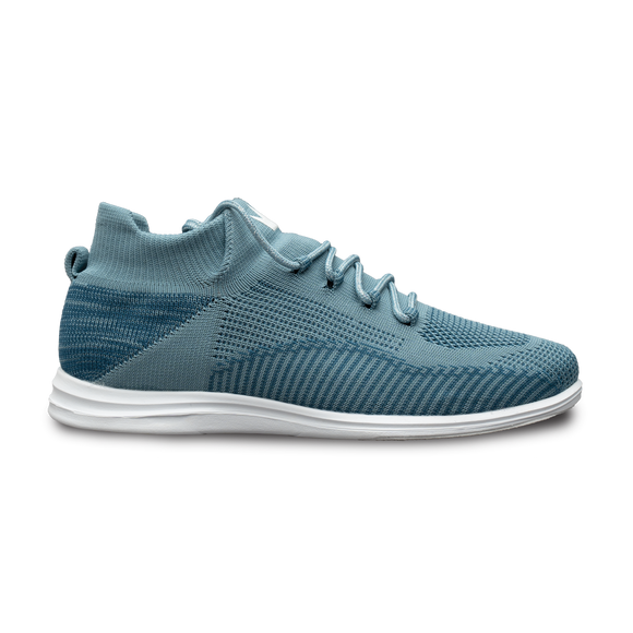 Twisted Knit Steel Blue Women's Bowling Shoes