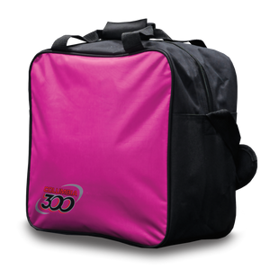 White Dot Single Tote Pink