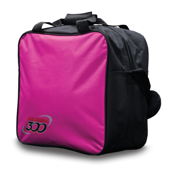 White Dot Single Tote Pink