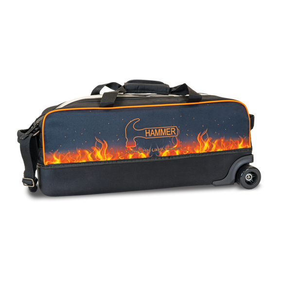 Dye-Sub Three Ball Tote Flame
