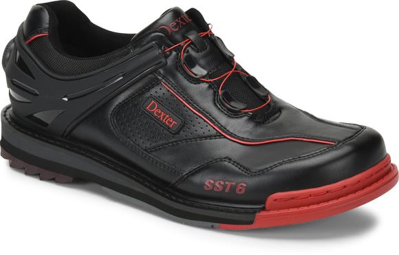 SST 6 Hybrid BOA Black/Red Men's Bowling Shoes