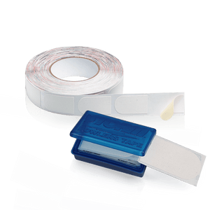 3/4" White Thumb Tape - 500 Piece Roll